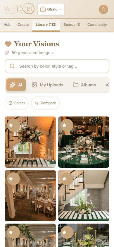Mobile image gallery